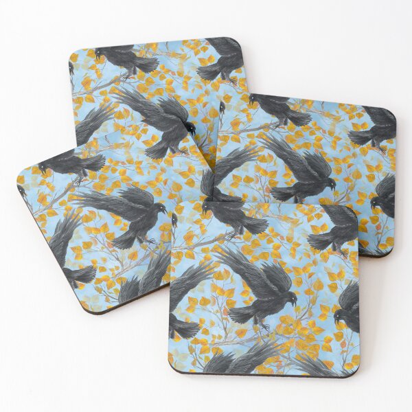 Item preview, Crow in the Cottonwood designed and sold by Connie Mason Bennett.