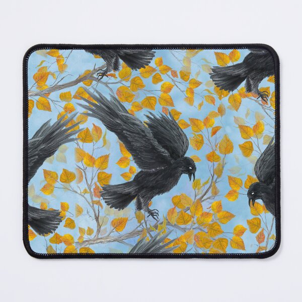 Item preview, Crow in the Cottonwood designed and sold by Connie Mason Bennett.