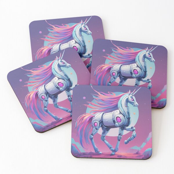 Item preview, Robotic unicorn designed and sold by Maths-4-Nerds.