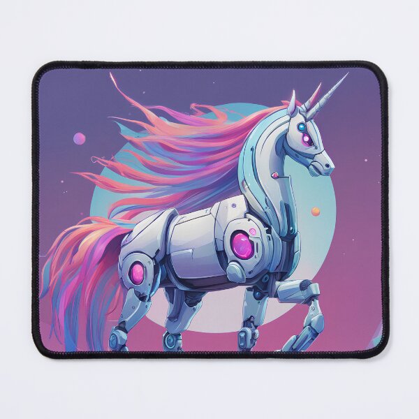 Item preview, Robotic unicorn designed and sold by Maths-4-Nerds.