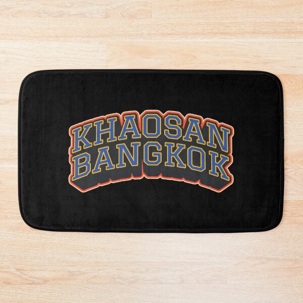 Item preview, Khaosan Road Bangkok - Backpacker's Paradise College Shirt Style designed and sold by Boogosh.