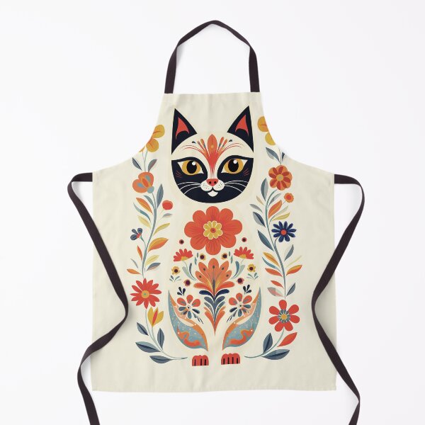 Item preview, Polish Folk Art Cat designed and sold by ImprintMage.