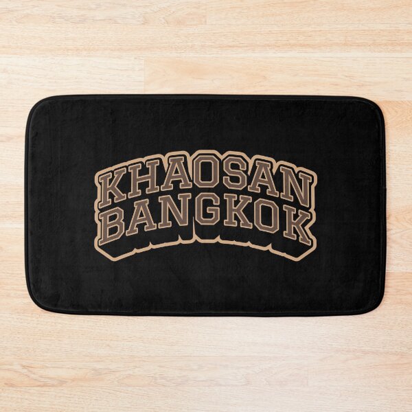 Item preview, Khaosan Road Bangkok - Backpacker's Paradise College Shirt Style designed and sold by Boogosh.