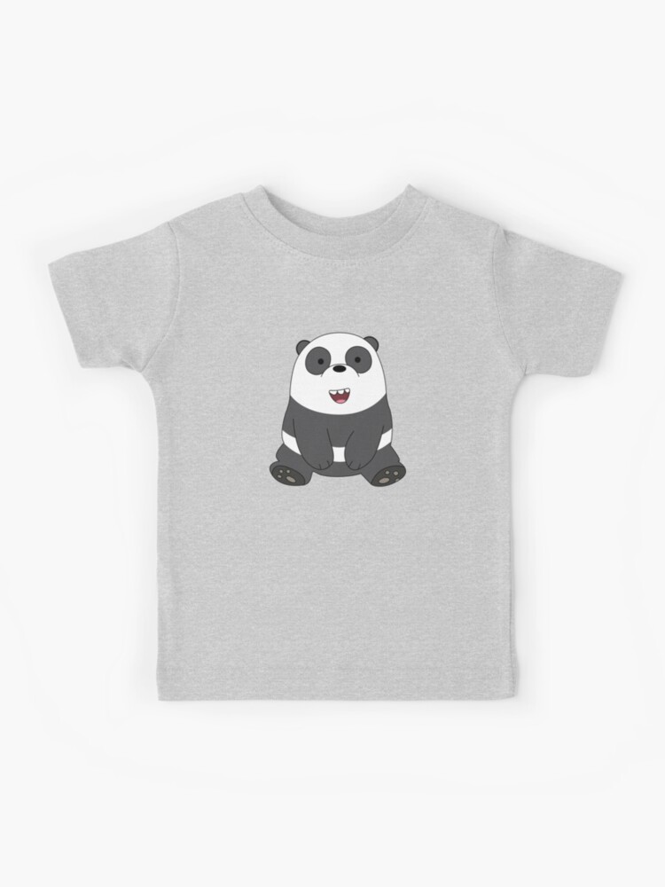 Camiseta gris bebe Oso panda