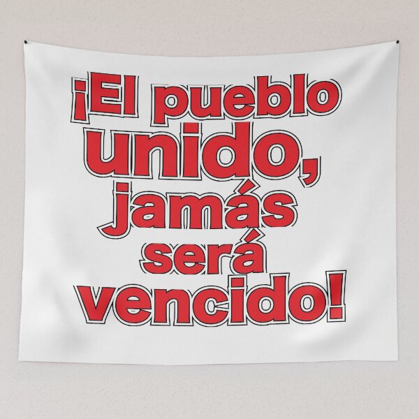 Item preview, El Pueblo Unido, Jamas sera vencido! - Latinx spanglish design designed and sold by estudio3e.