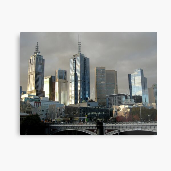 Melbourne Metal Print