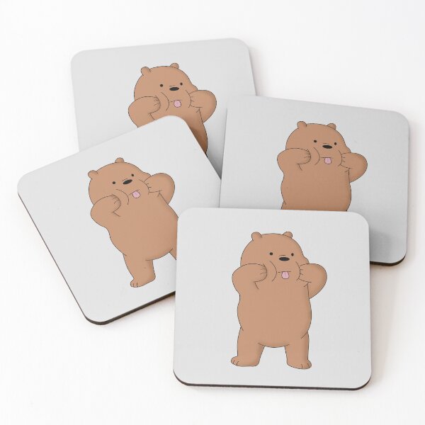 Item preview, We Bare Bears™ Grizzly bear designed and sold by karamram.