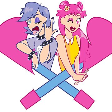 Hi Hi Puffy AmiYumi - hi!hi! puffy amiyumi - AmiYumi Show! Drawstring  Greeting Card for Sale by malongovotic