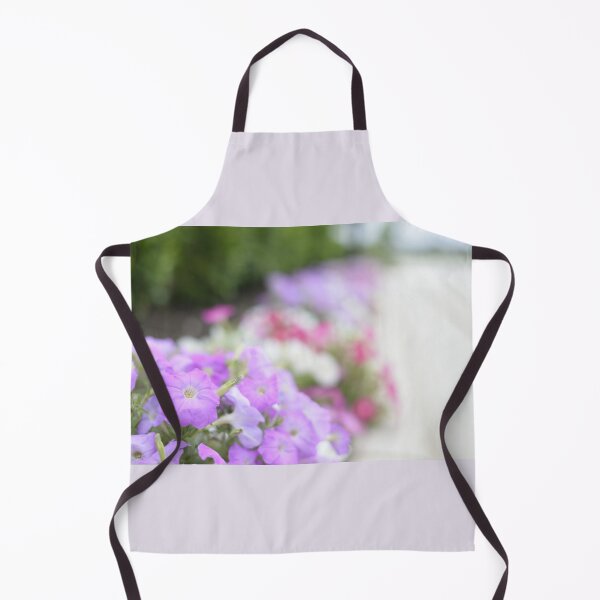 Item preview, A path of Colourful petunias, photographed designed and sold by JessicaKeegan.