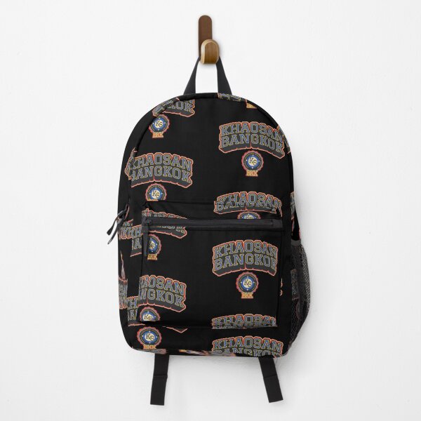 Item preview, Khaosan Road Bangkok - Backpacker's Paradise College Shirt Style designed and sold by Boogosh.