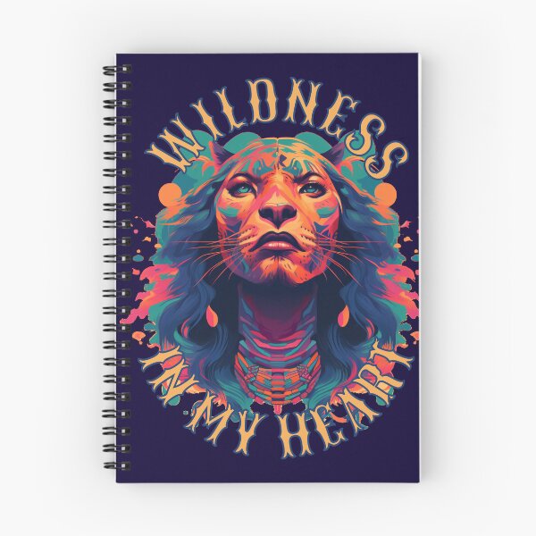 Item preview, Jaguar Lady - Wildness in my Heart designed and sold by Nioon.