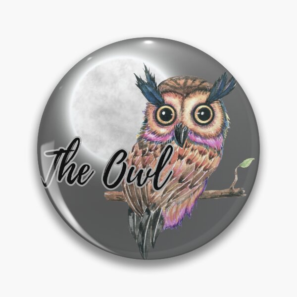 Item preview, Moon Owl themed designed and sold by Ssuwicha.