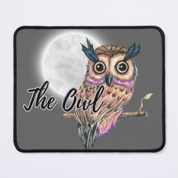 Item preview, Moon Owl themed designed and sold by Ssuwicha.