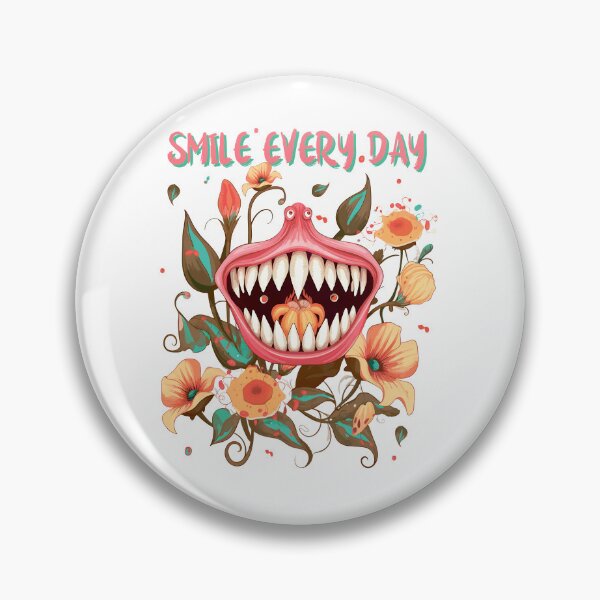 Item preview, Illustration of a carnivorous plant. Dew with teeth. Perfect for postcard, label, t-shirt print, packaging design designed and sold by Anastasiia Yurevych.