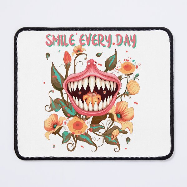 Item preview, Illustration of a carnivorous plant. Dew with teeth. Perfect for postcard, label, t-shirt print, packaging design designed and sold by Anastasiia Yurevych.