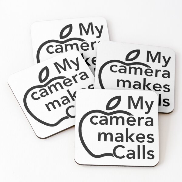 Item preview, From Phone to Professional Camera - "My Camera makes Calls" Typography Art" designed and sold by William A. McCarthy.