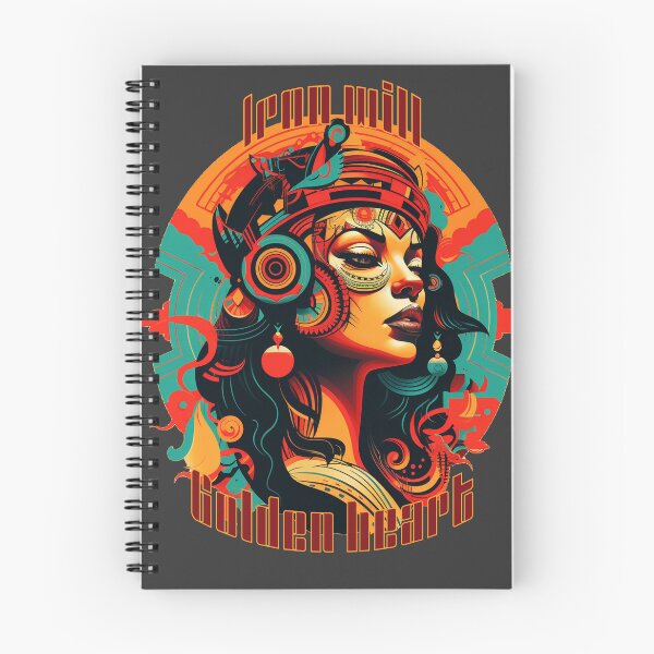 Item preview, Aztec Lady - Iron Will, Golden heart designed and sold by Nioon.