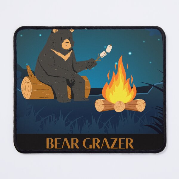 Item preview, Bear grazer camping designed and sold by misslizzyspin.