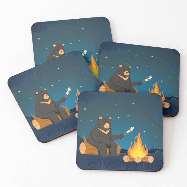Item preview, Bear grazer camping designed and sold by misslizzyspin.
