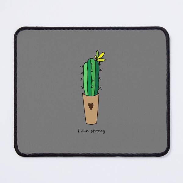 Item preview, Beautiful, strong, green cactus with a small bloom. I am strong cactus designed and sold by 7Woodhandmade.