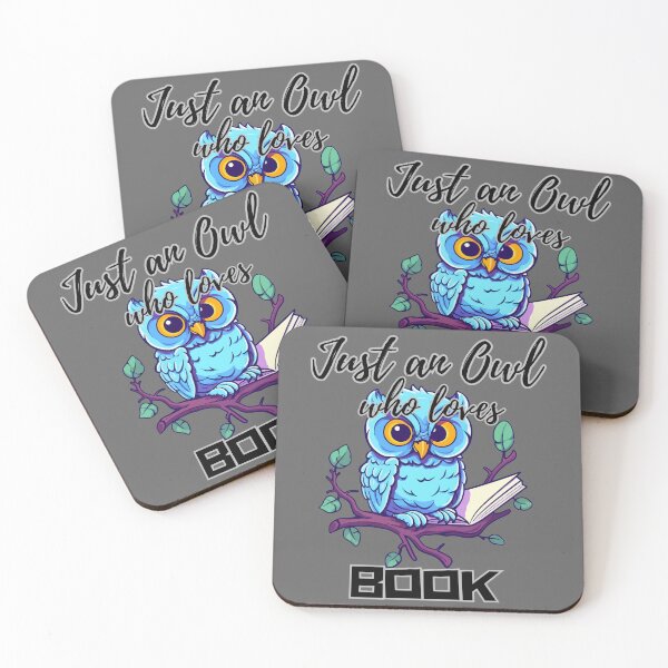 Item preview, Owl Book nerd themed designed and sold by Ssuwicha.