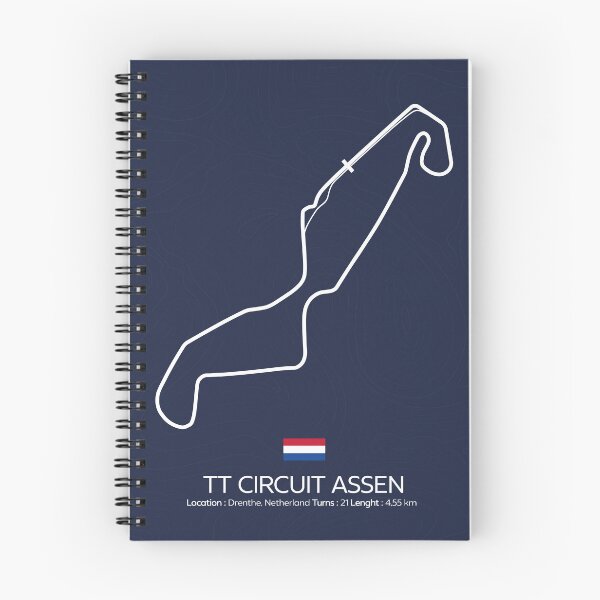 Item preview, Route of the Assen circuit - Netherlands designed and sold by raph749.