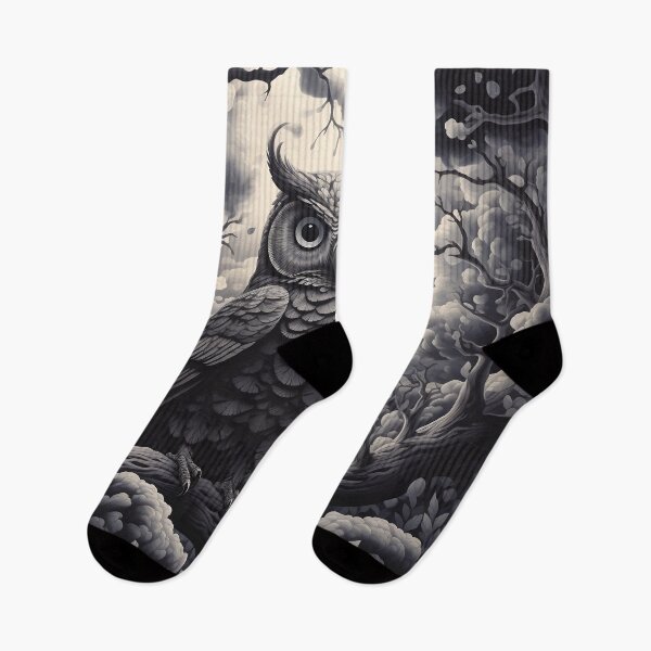Item preview, Nightmare Owl designed and sold by Art91design.