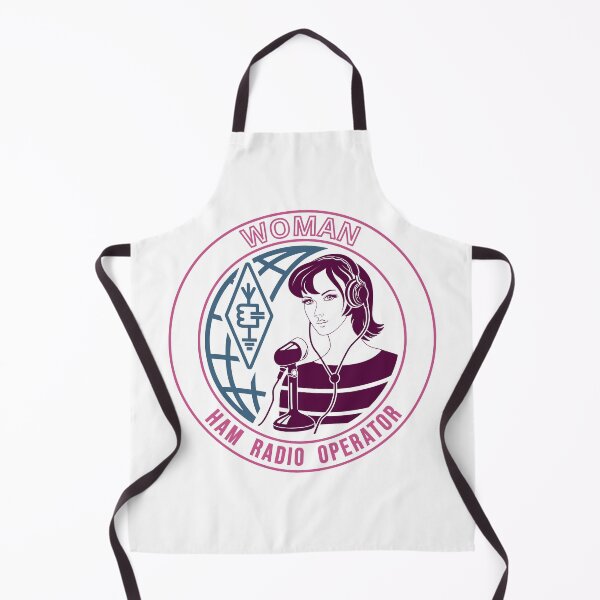 Item preview, Woman HAM Radio Operator - two rings three colors var-1 designed and sold by tuzlay.