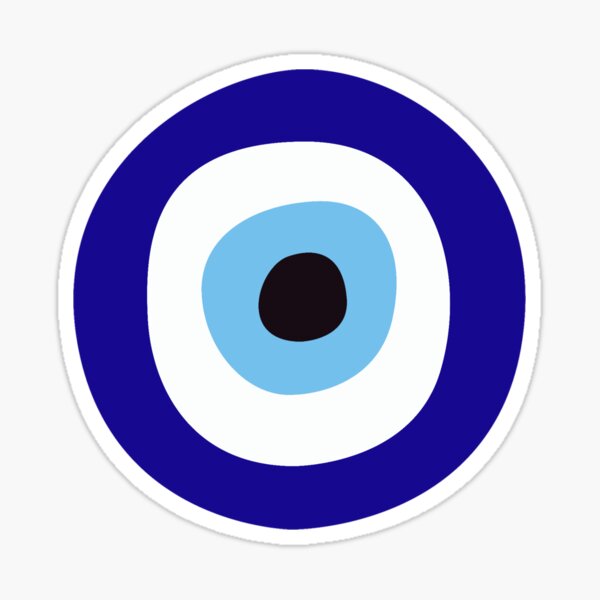 Mati Evil Eye Sticker