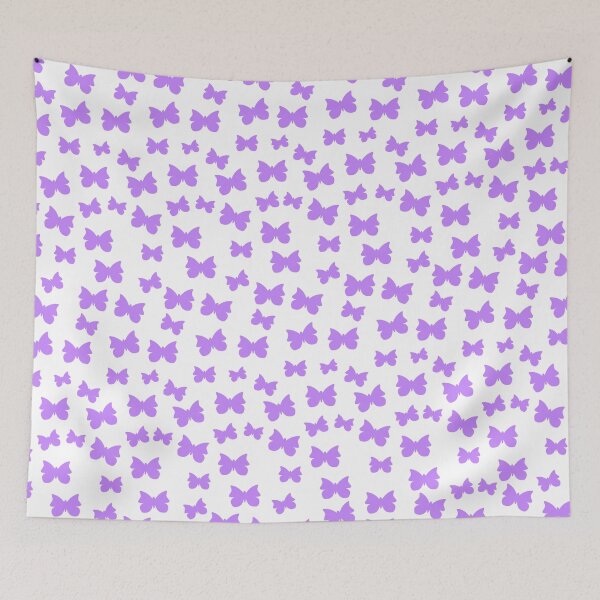 Item preview, Love cute pastel purple butterfly bedding set designed and sold by Scenic.