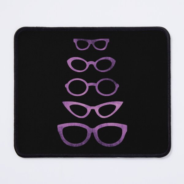 Item preview, Purple Eyeglasses In Various Shapes designed and sold by Primroaddesigns.