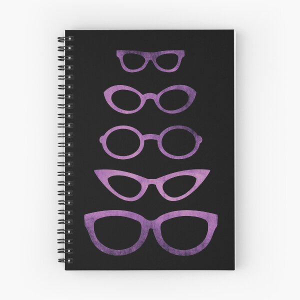Item preview, Purple Eyeglasses In Various Shapes designed and sold by Primroaddesigns.