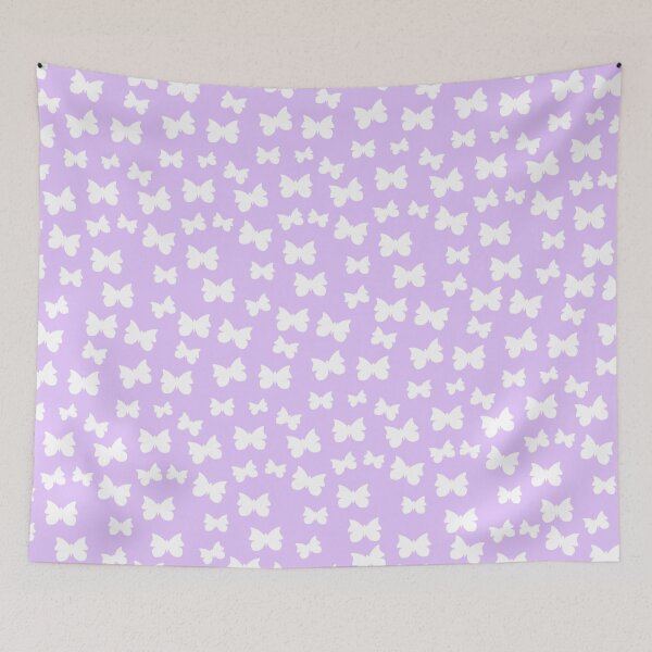 Item preview, Love cute pastel purple butterfly bedding set designed and sold by Scenic.