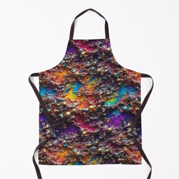 Item preview, Rainbow 3D Fluid Oil Acrylic Pour and bubbles designed and sold by activate-state.