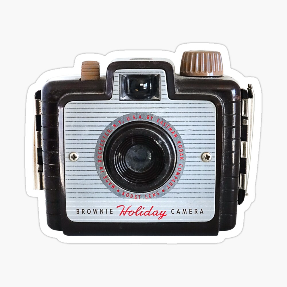 Brownie Holiday Camera #2 Sticker