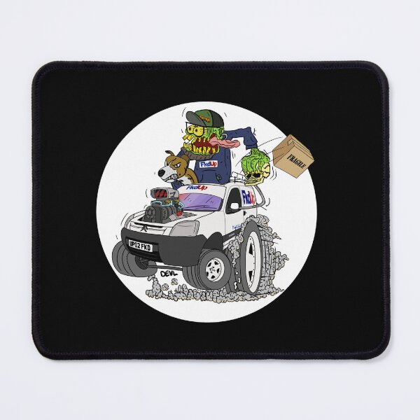 Item preview, FkdUp Van White designed and sold by DEVL-ART.