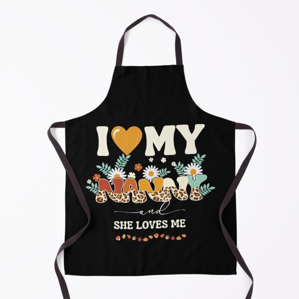 Item preview, I Love My Nanny and She Loves Me Thanksgiving Christmas designed and sold by BunBuntheDog-.