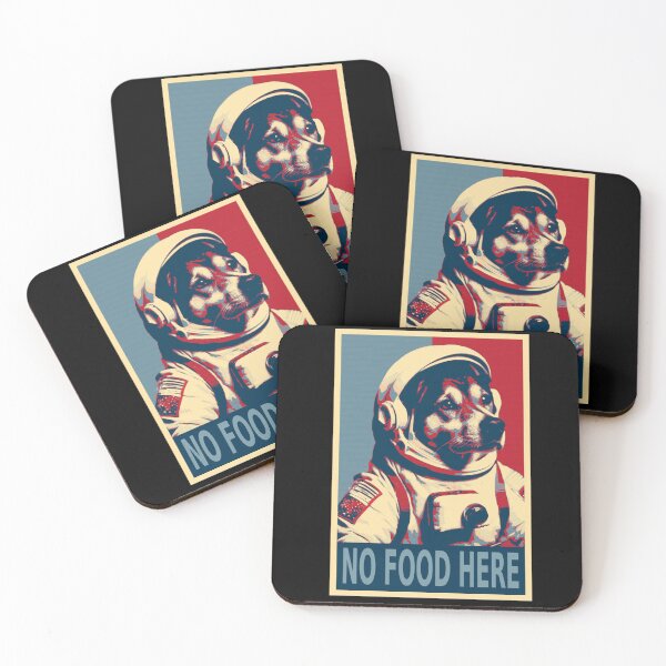 Item preview, Astronaut Dog No Food Here Funny HOPE  designed and sold by TrueArtsStore.