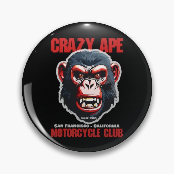 Item preview, Crazy Ape Motorcycle  Club designed and sold by Bianca-Design.