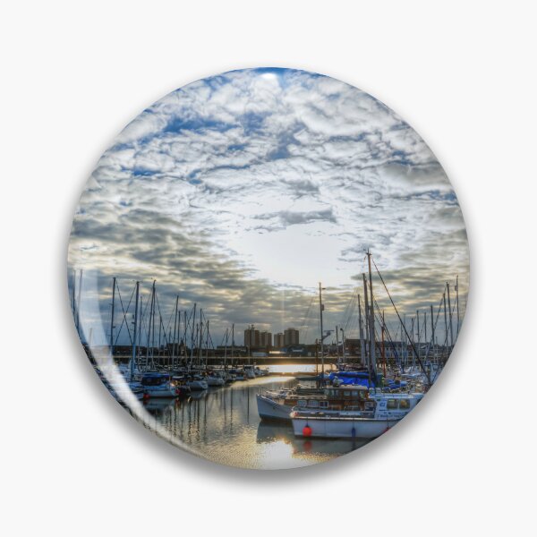 Item preview, Grimsby Marina At Sunset designed and sold by Paul Thompson Photography.