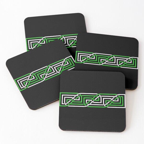 Item preview, Decorative Rectangular Celtic Interlaced Knot Pattern 1 designed and sold by taiche.