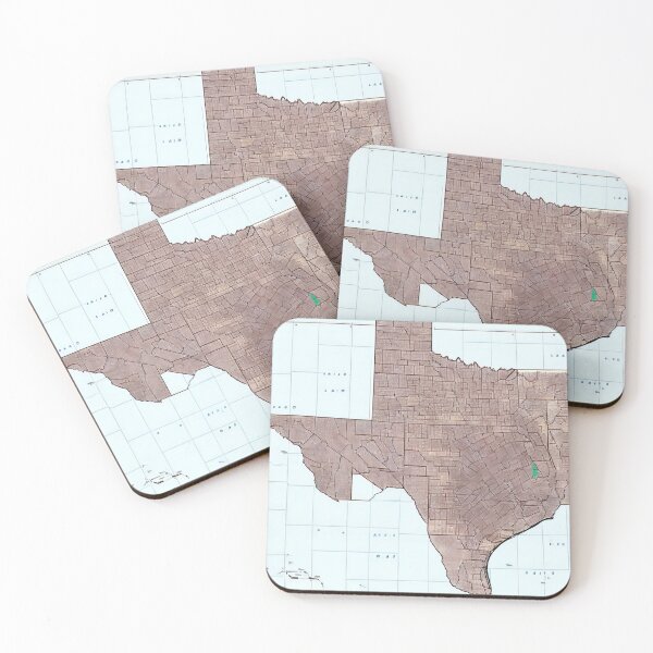Item preview, Texas Map designed and sold by Hannesss.