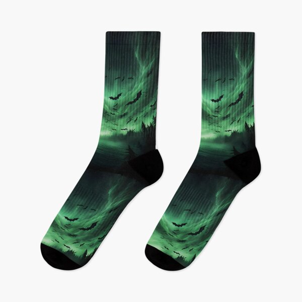 Item preview, Bats Haunted Halloween Nights Frightfully Stylish October's Glow designed and sold by NLTees.