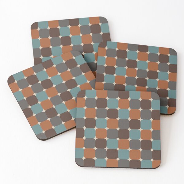 Item preview, Mid-century Modern Geometric  designed and sold by TanglePatch.