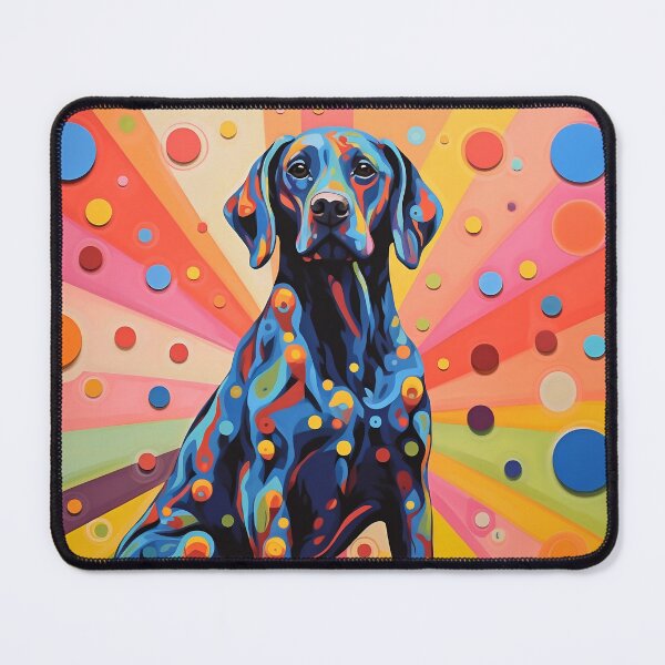 Item preview, Dog full of colors designed and sold by Art91design.