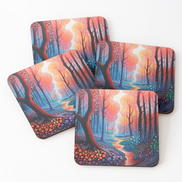 Item preview, Forest full of colors designed and sold by Art91design.