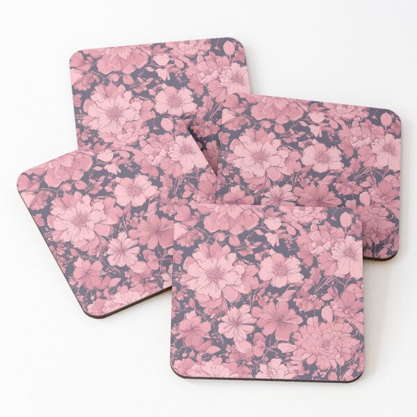 Item preview, Big Pink Flower Pattern designed and sold by SeamCraft.
