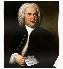 Johann Sebastian Bach Poster