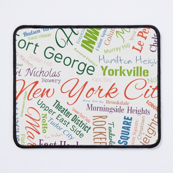 Item preview, NYC Neighborhoods designed and sold by Montage-Madness.