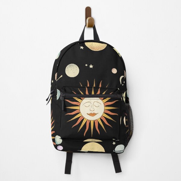 Item preview, Medieval Solar system.Vintage sun, moon, asteroids, comets, and planets. Splendor Solis. Smiley sun version. designed and sold by MINDTHECHERRY.